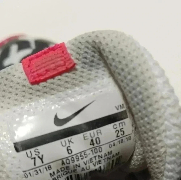 Nike Air Max Sequent 3 Just Do It Running Shoes Size 7Y Unisex Kids Trainer - Picture 7 of 7